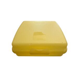Vintage 1990’s Yellow Tupperware Sandwich Keeper